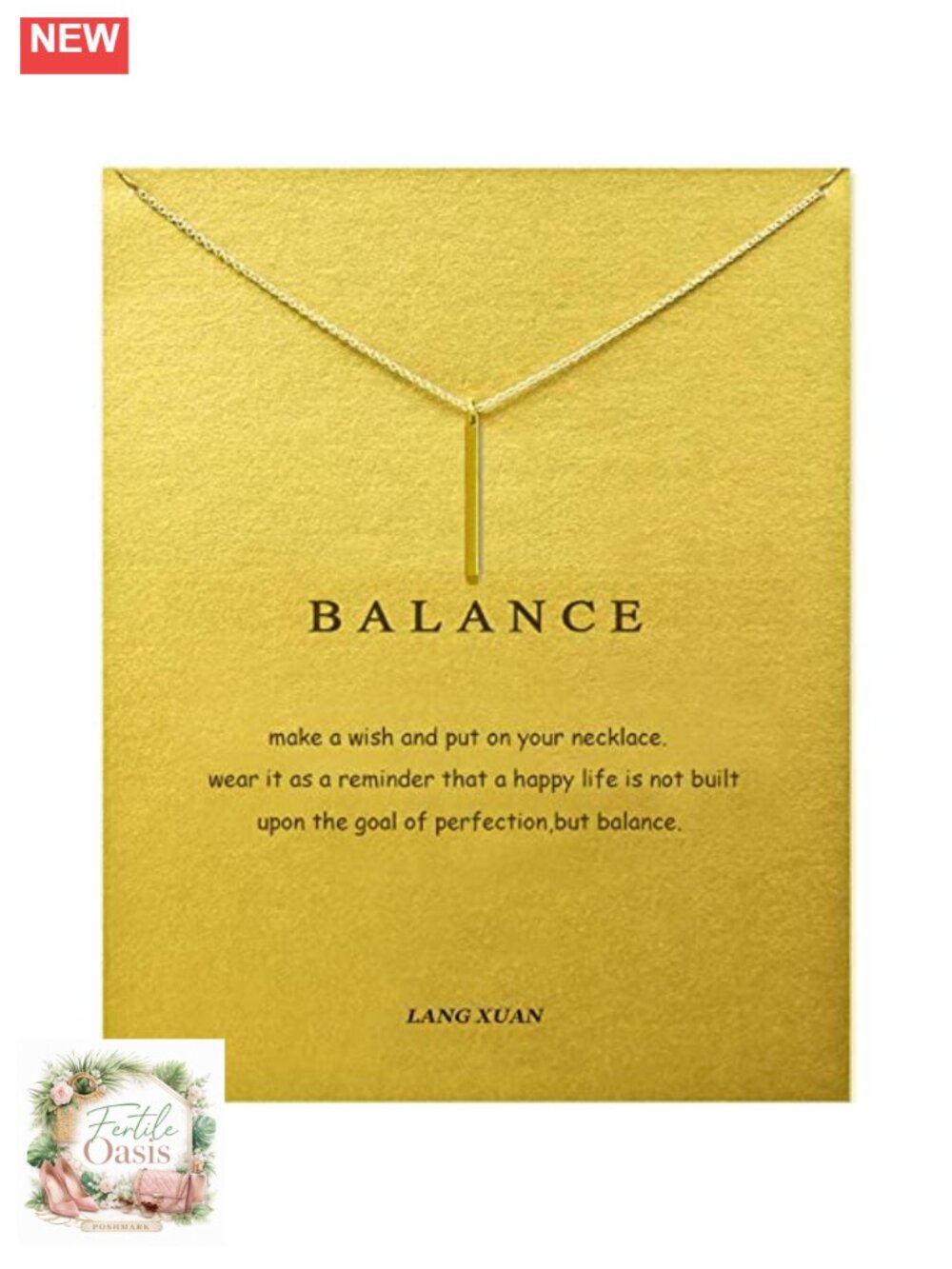 Anchor Compass Elephant Pendant Necklace with Inspirational Message Card